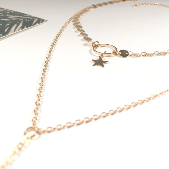 ‘Wishful’ Choker Lariat Necklace - Picture 5 of 5